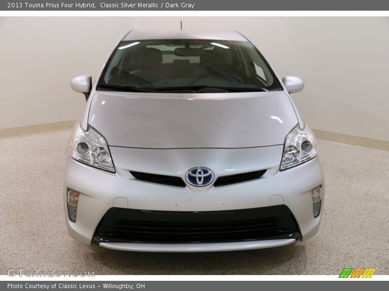Classic Silver Metallic / Dark Gray 2013 Toyota Prius Four Hybrid