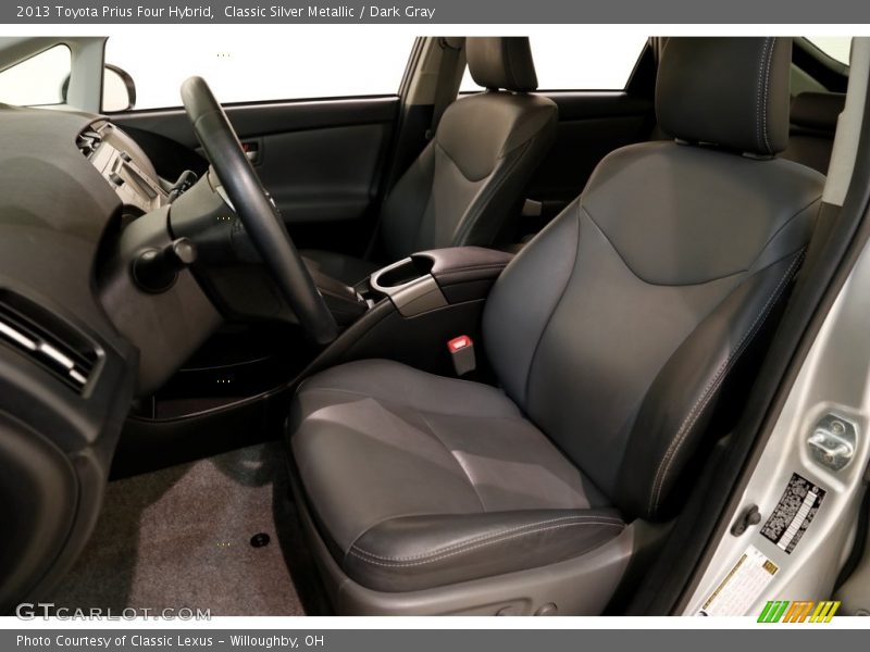 Classic Silver Metallic / Dark Gray 2013 Toyota Prius Four Hybrid