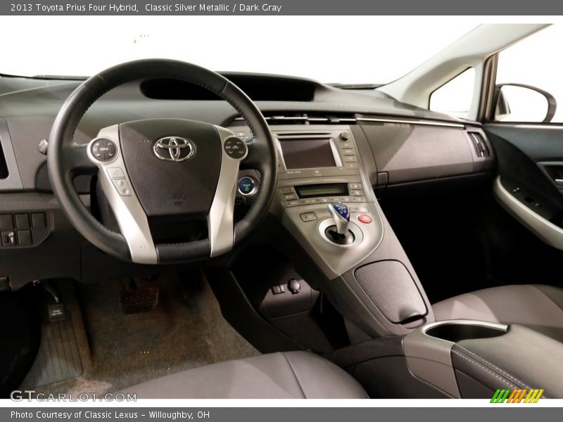 Classic Silver Metallic / Dark Gray 2013 Toyota Prius Four Hybrid