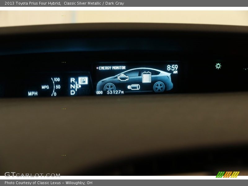 Classic Silver Metallic / Dark Gray 2013 Toyota Prius Four Hybrid