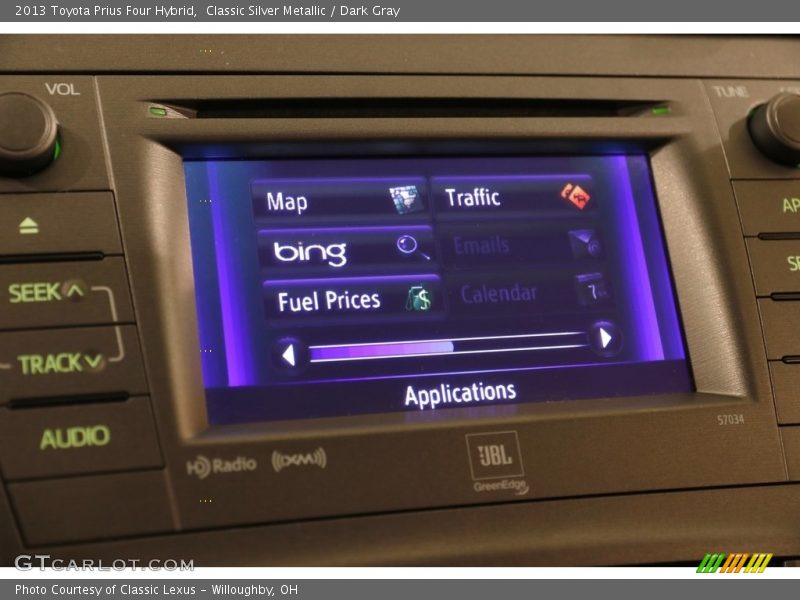 Classic Silver Metallic / Dark Gray 2013 Toyota Prius Four Hybrid
