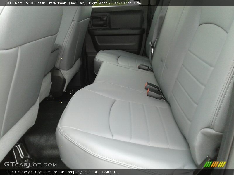 Bright White / Black/Diesel Gray 2019 Ram 1500 Classic Tradesman Quad Cab