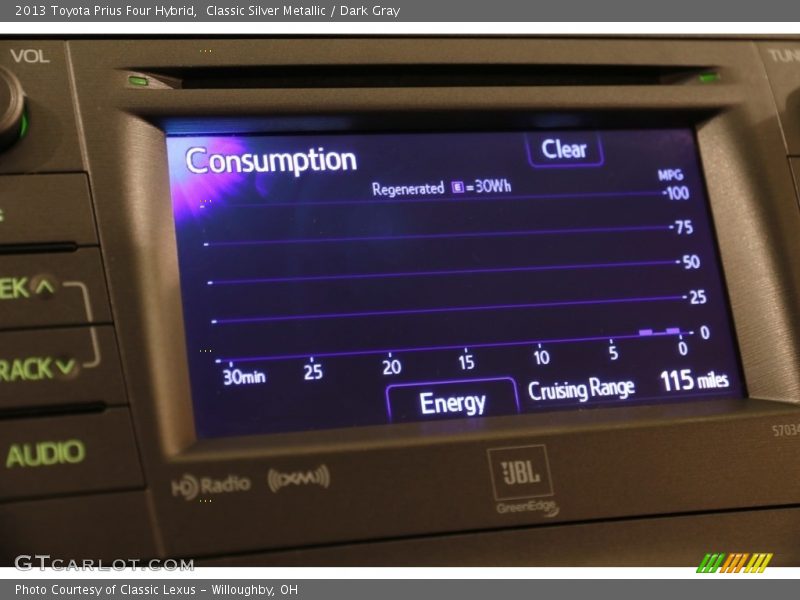 Classic Silver Metallic / Dark Gray 2013 Toyota Prius Four Hybrid