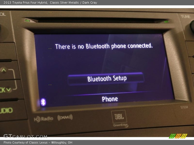 Classic Silver Metallic / Dark Gray 2013 Toyota Prius Four Hybrid