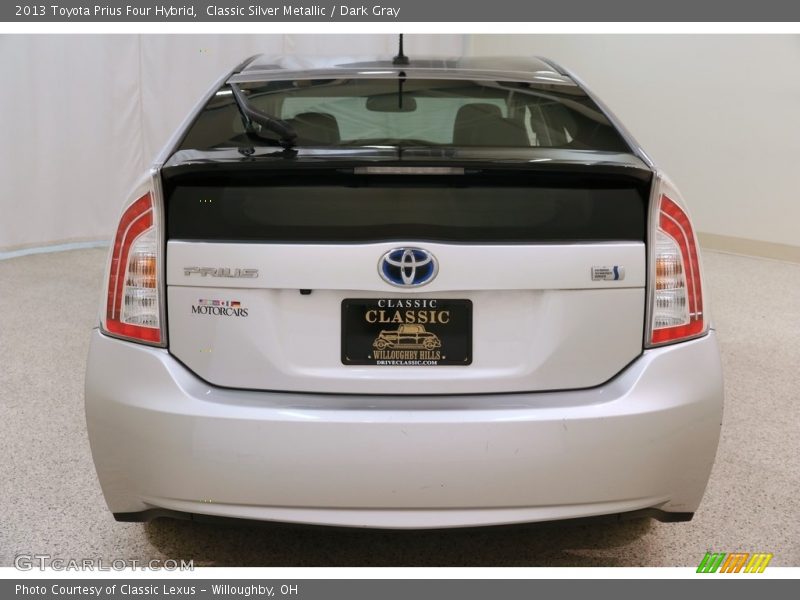 Classic Silver Metallic / Dark Gray 2013 Toyota Prius Four Hybrid