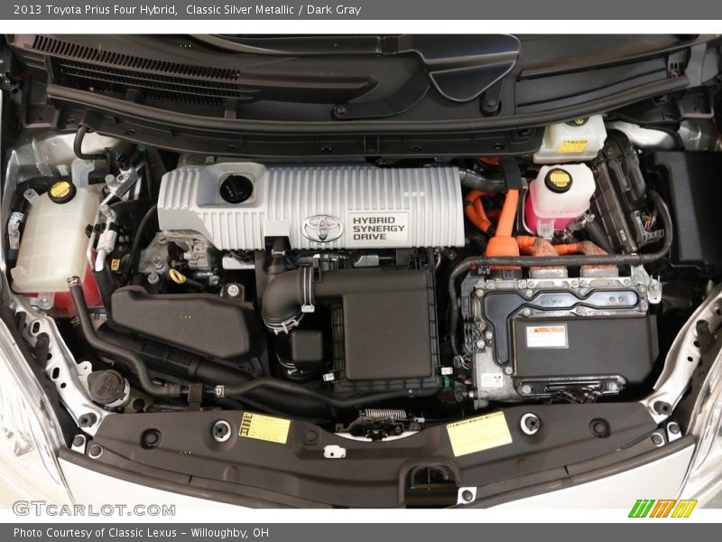 Classic Silver Metallic / Dark Gray 2013 Toyota Prius Four Hybrid