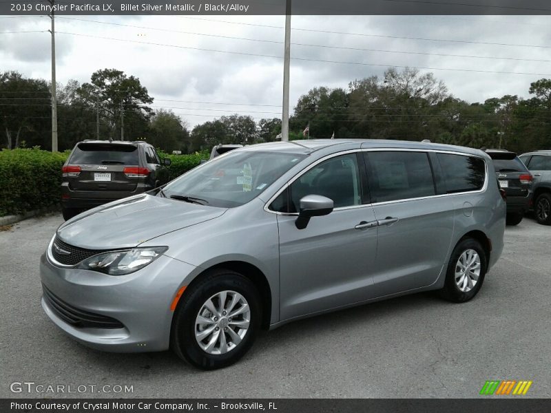 Billet Silver Metallic / Black/Alloy 2019 Chrysler Pacifica LX