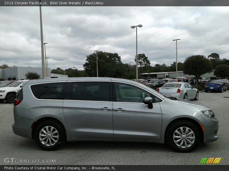 Billet Silver Metallic / Black/Alloy 2019 Chrysler Pacifica LX