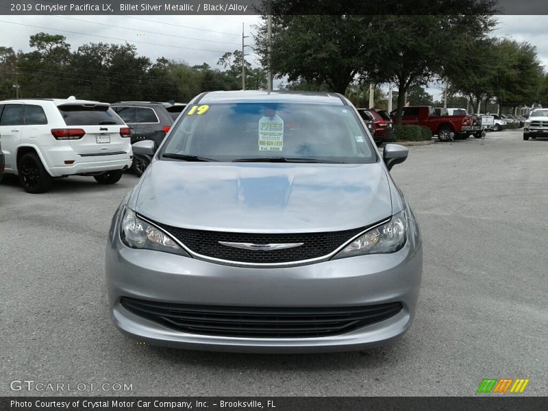 Billet Silver Metallic / Black/Alloy 2019 Chrysler Pacifica LX