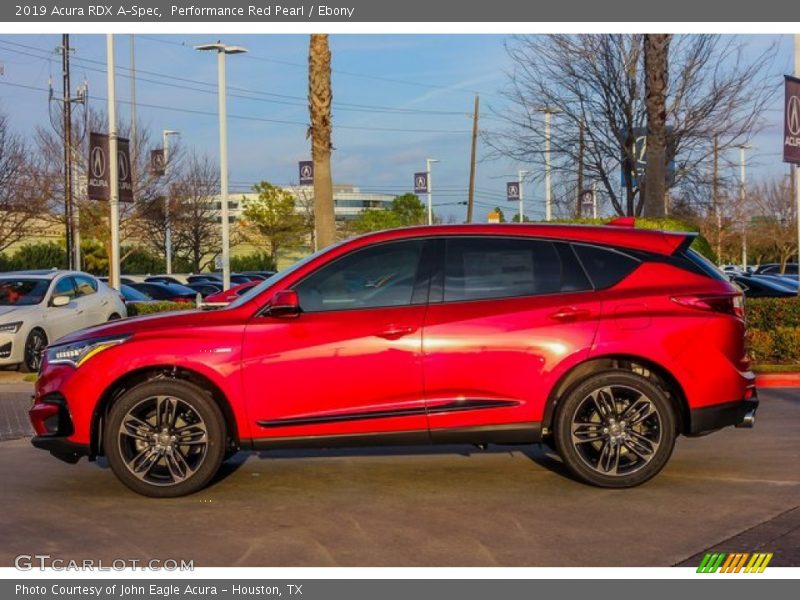 Performance Red Pearl / Ebony 2019 Acura RDX A-Spec