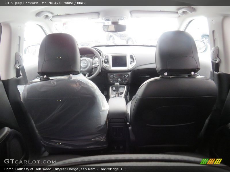 White / Black 2019 Jeep Compass Latitude 4x4
