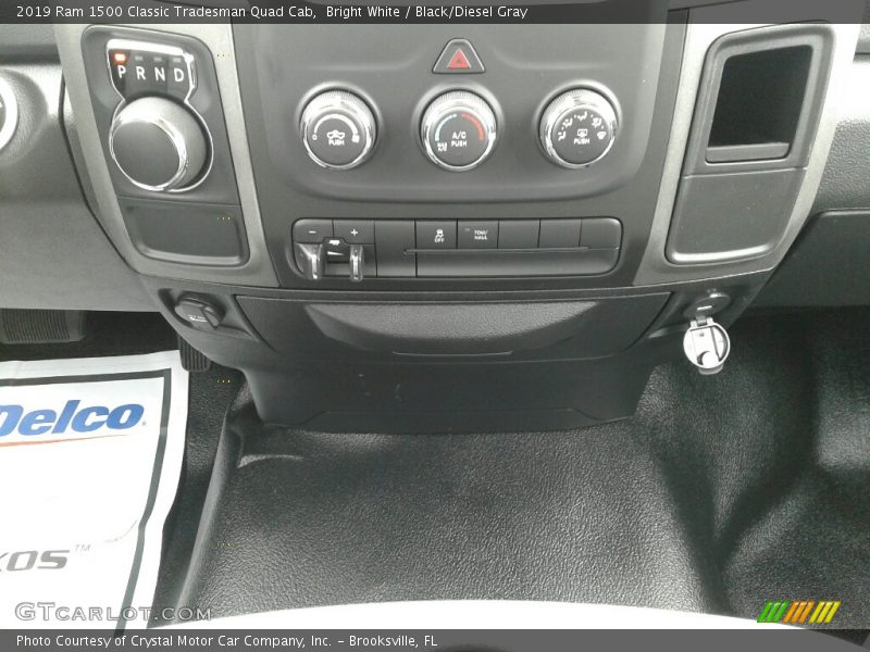Bright White / Black/Diesel Gray 2019 Ram 1500 Classic Tradesman Quad Cab
