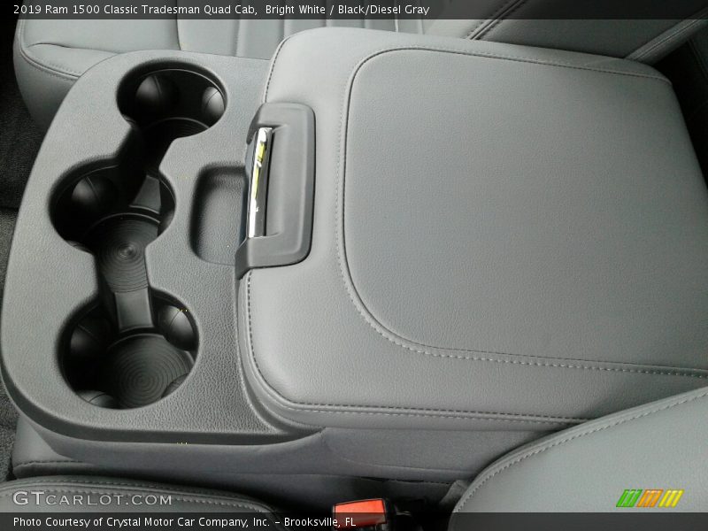 Bright White / Black/Diesel Gray 2019 Ram 1500 Classic Tradesman Quad Cab