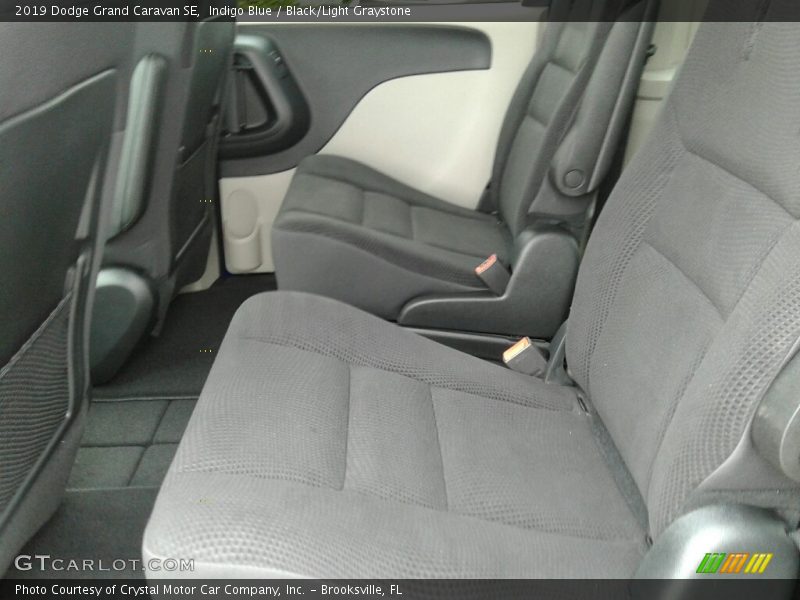 Indigo Blue / Black/Light Graystone 2019 Dodge Grand Caravan SE
