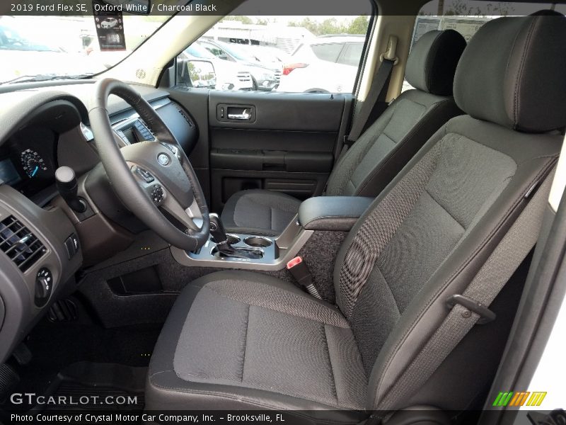Oxford White / Charcoal Black 2019 Ford Flex SE