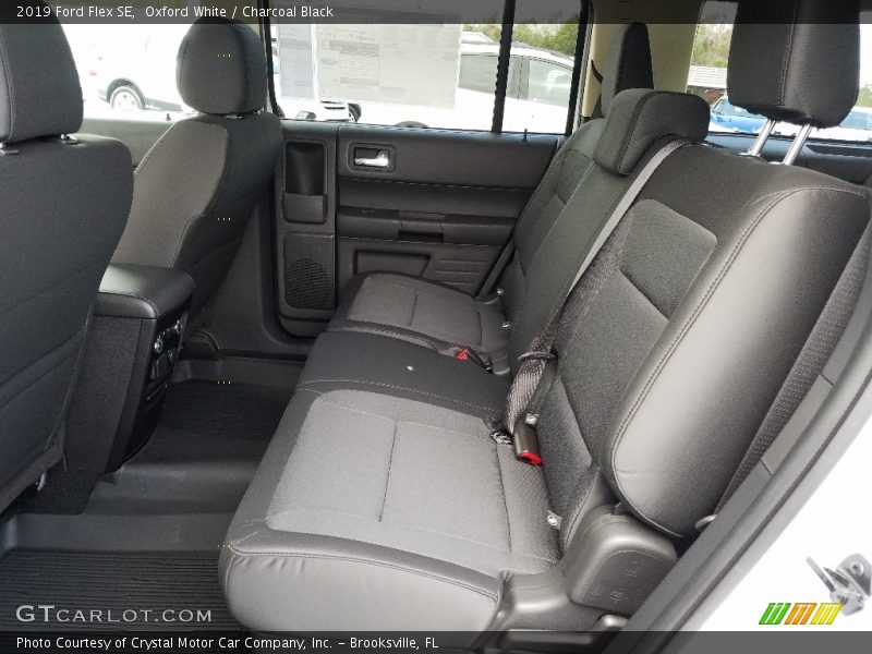 Oxford White / Charcoal Black 2019 Ford Flex SE