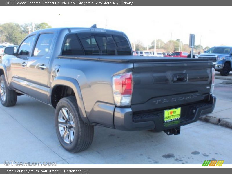 Magnetic Gray Metallic / Hickory 2019 Toyota Tacoma Limited Double Cab