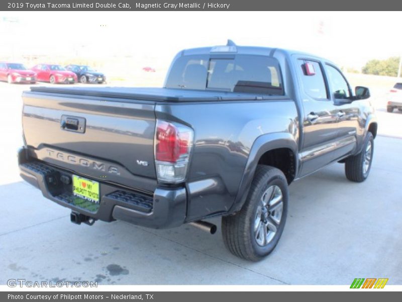 Magnetic Gray Metallic / Hickory 2019 Toyota Tacoma Limited Double Cab