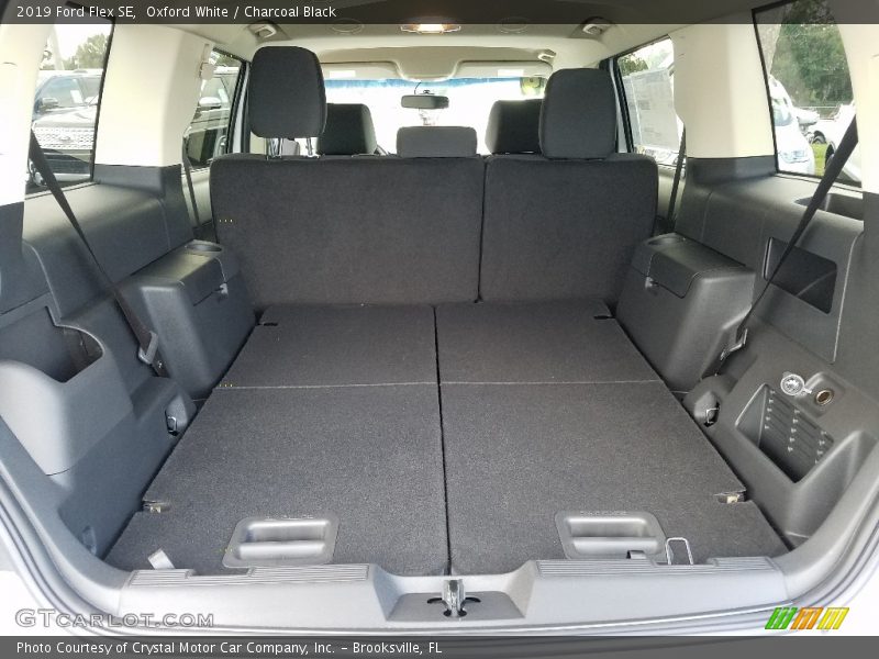 Oxford White / Charcoal Black 2019 Ford Flex SE