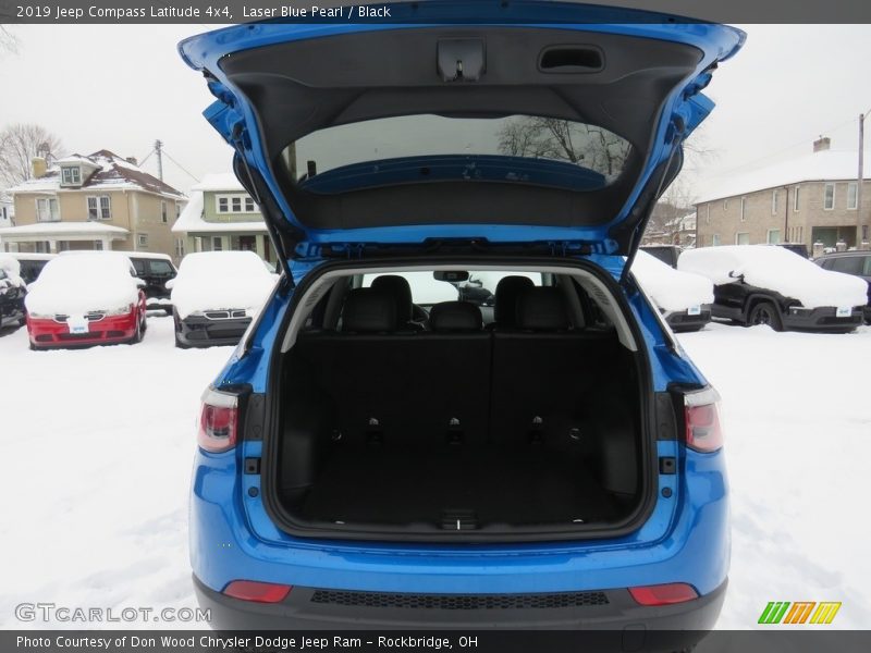 Laser Blue Pearl / Black 2019 Jeep Compass Latitude 4x4