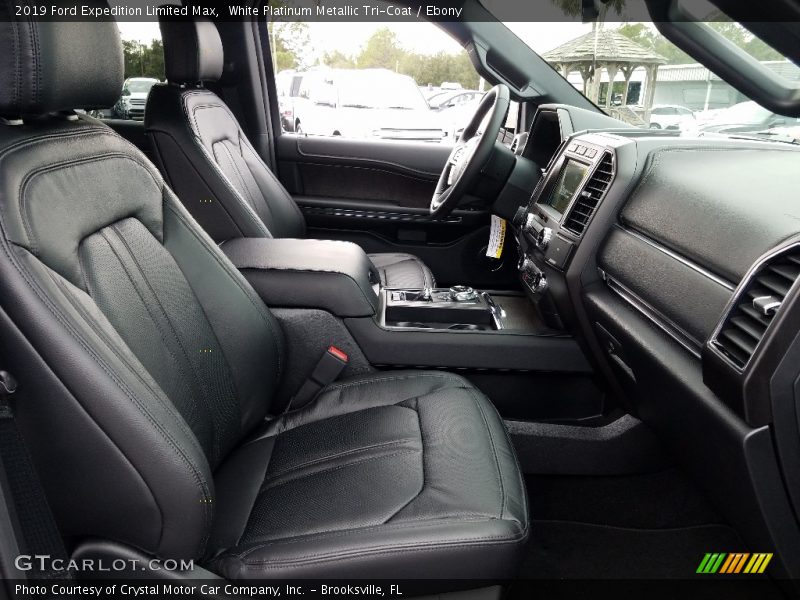Front Seat of 2019 Expedition Limited Max