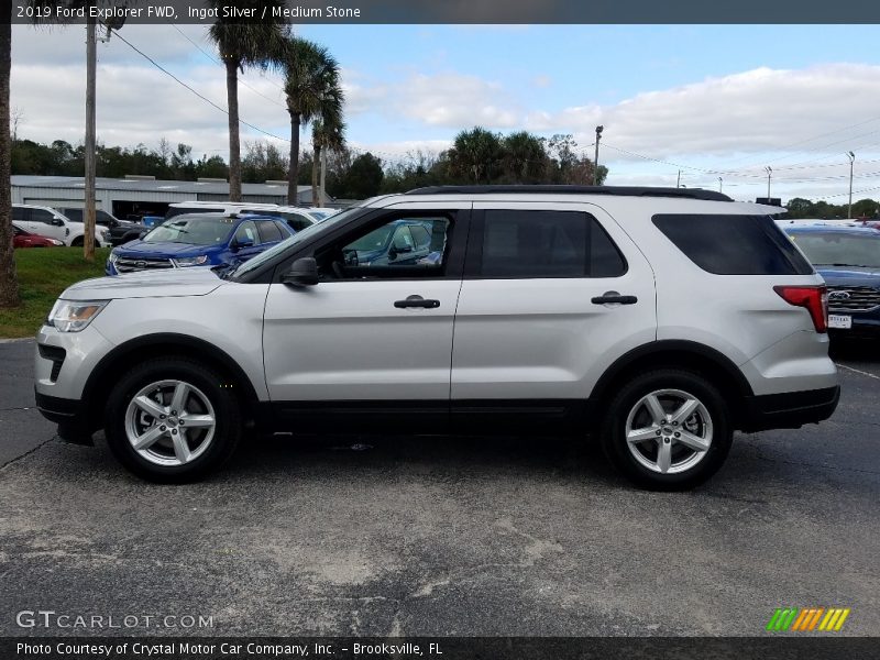  2019 Explorer FWD Ingot Silver