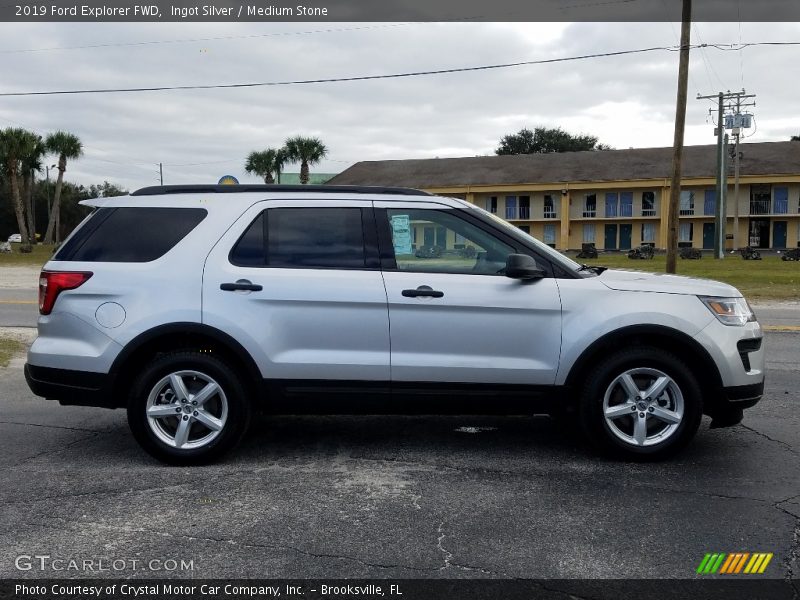  2019 Explorer FWD Ingot Silver