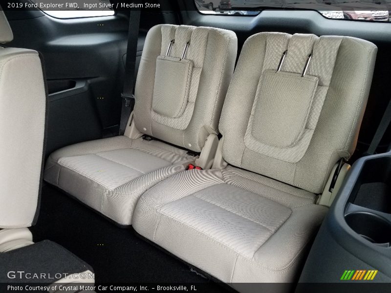 Rear Seat of 2019 Explorer FWD