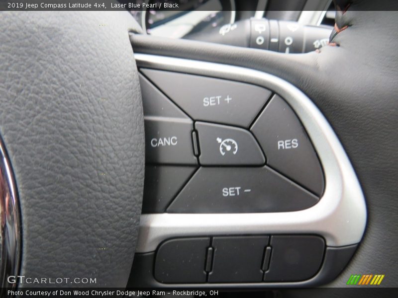 Laser Blue Pearl / Black 2019 Jeep Compass Latitude 4x4