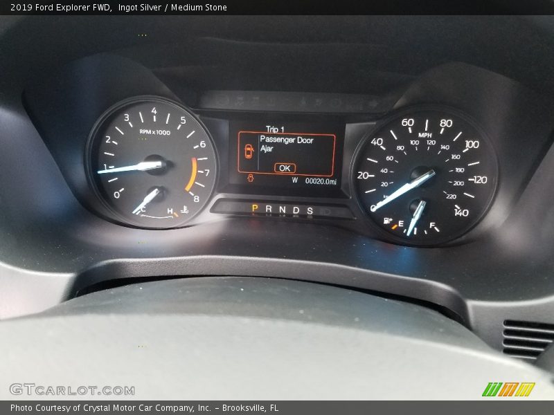  2019 Explorer FWD FWD Gauges