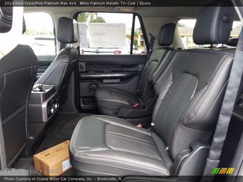 Rear Seat of 2019 Expedition Platinum Max 4x4