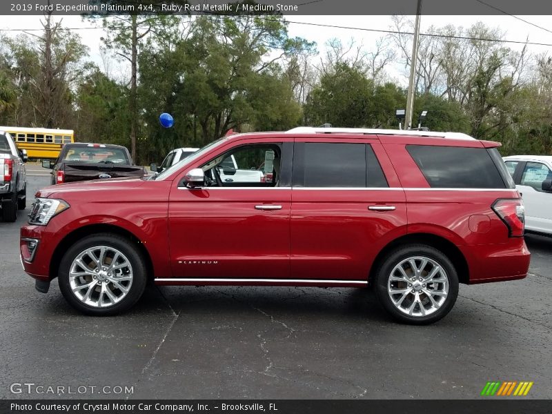  2019 Expedition Platinum 4x4 Ruby Red Metallic