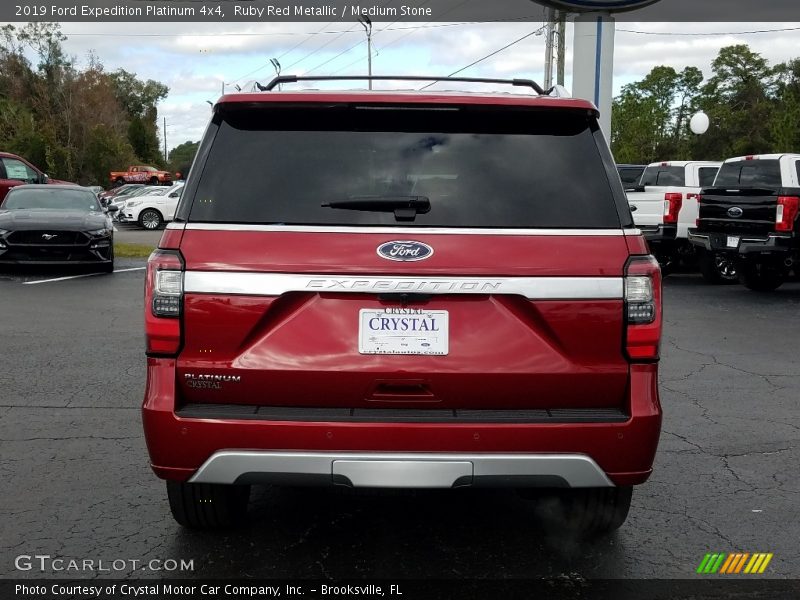 Ruby Red Metallic / Medium Stone 2019 Ford Expedition Platinum 4x4