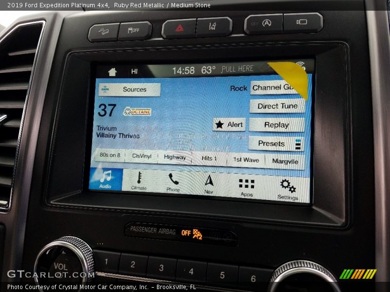 Ruby Red Metallic / Medium Stone 2019 Ford Expedition Platinum 4x4