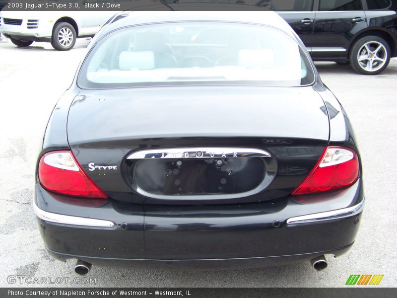 Black / Dove 2003 Jaguar S-Type 3.0