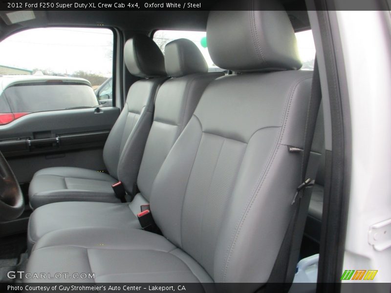 Oxford White / Steel 2012 Ford F250 Super Duty XL Crew Cab 4x4