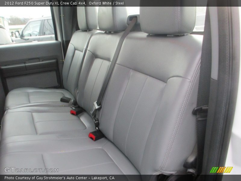 Oxford White / Steel 2012 Ford F250 Super Duty XL Crew Cab 4x4