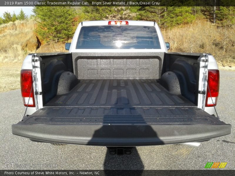 Bright Silver Metallic / Black/Diesel Gray 2019 Ram 1500 Classic Tradesman Regular Cab