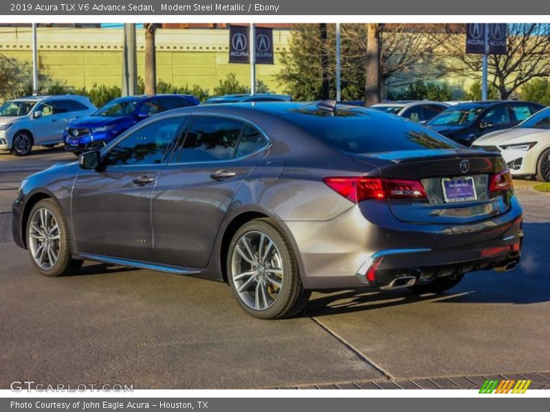 Modern Steel Metallic / Ebony 2019 Acura TLX V6 Advance Sedan