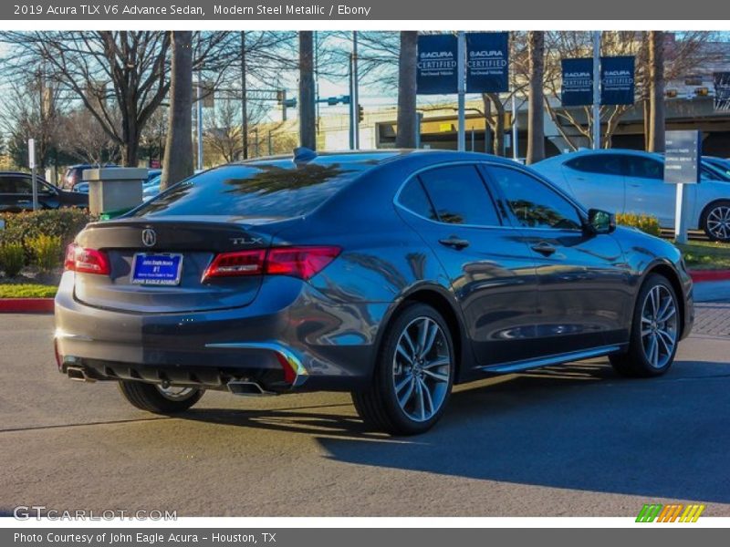 Modern Steel Metallic / Ebony 2019 Acura TLX V6 Advance Sedan
