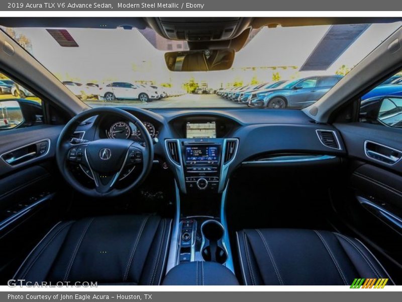 Modern Steel Metallic / Ebony 2019 Acura TLX V6 Advance Sedan