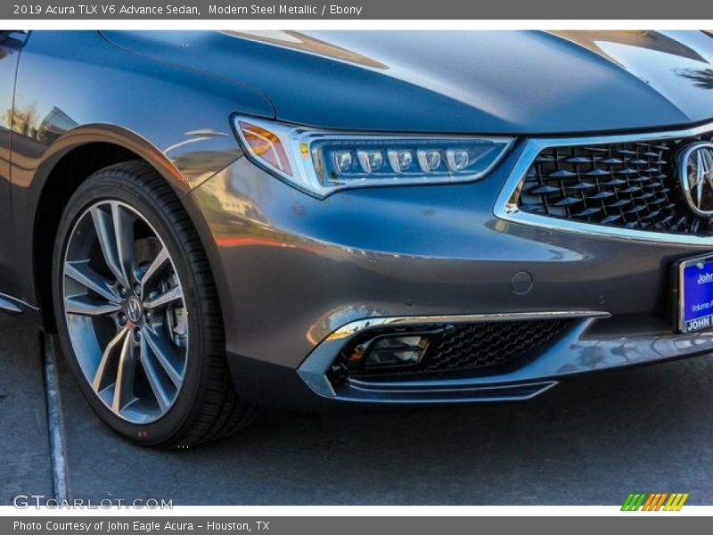 Modern Steel Metallic / Ebony 2019 Acura TLX V6 Advance Sedan