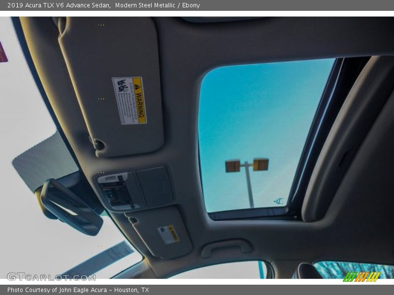 Modern Steel Metallic / Ebony 2019 Acura TLX V6 Advance Sedan