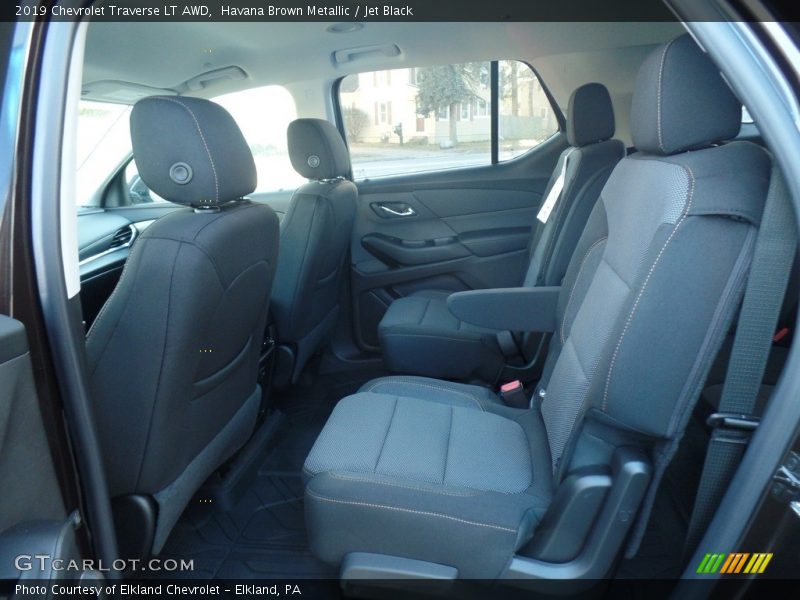 Havana Brown Metallic / Jet Black 2019 Chevrolet Traverse LT AWD