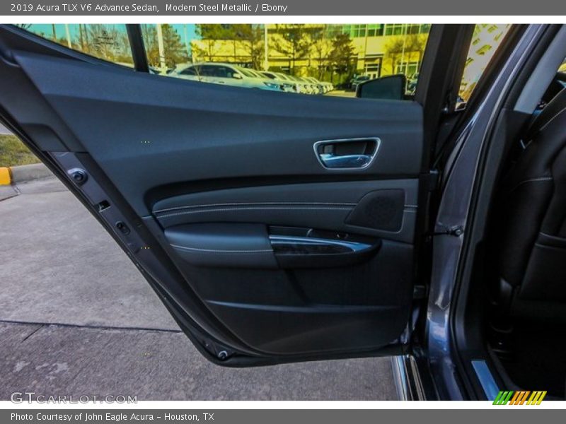 Modern Steel Metallic / Ebony 2019 Acura TLX V6 Advance Sedan