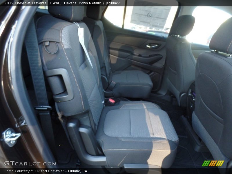 Havana Brown Metallic / Jet Black 2019 Chevrolet Traverse LT AWD