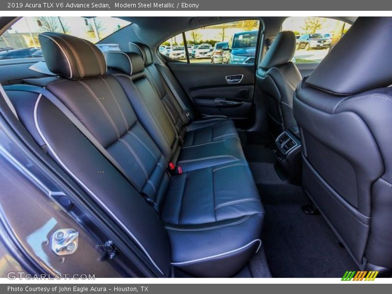 Modern Steel Metallic / Ebony 2019 Acura TLX V6 Advance Sedan