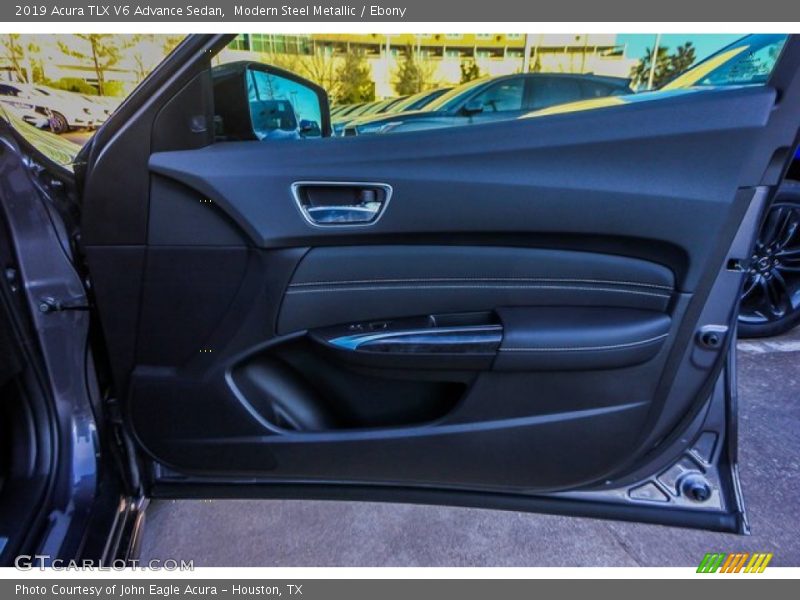 Modern Steel Metallic / Ebony 2019 Acura TLX V6 Advance Sedan