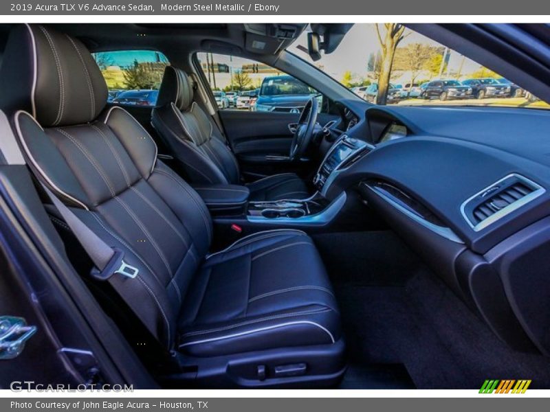 Modern Steel Metallic / Ebony 2019 Acura TLX V6 Advance Sedan