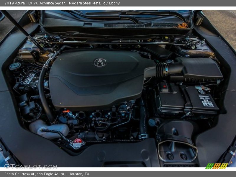 Modern Steel Metallic / Ebony 2019 Acura TLX V6 Advance Sedan